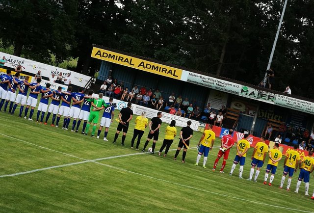 Der SK Treibach hielt über lange Zeit mit dem Neo-Bundesligisten gut mit
