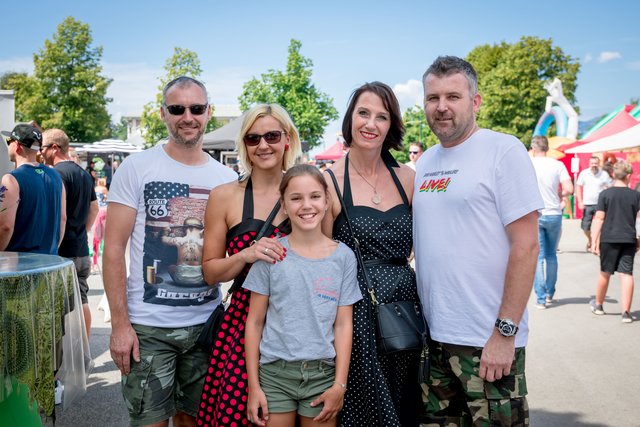 Aus Deutschlandsberg: Martin, Michaela, Leonie, Caroline und Wolfgang