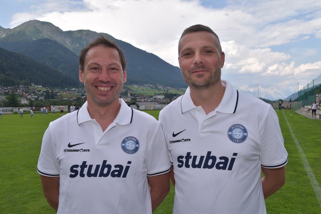 Die Trainer der Kampfmannschaft: Sascha Frass (l). und Dominik Appeltauer (r.) | Foto: Kainz