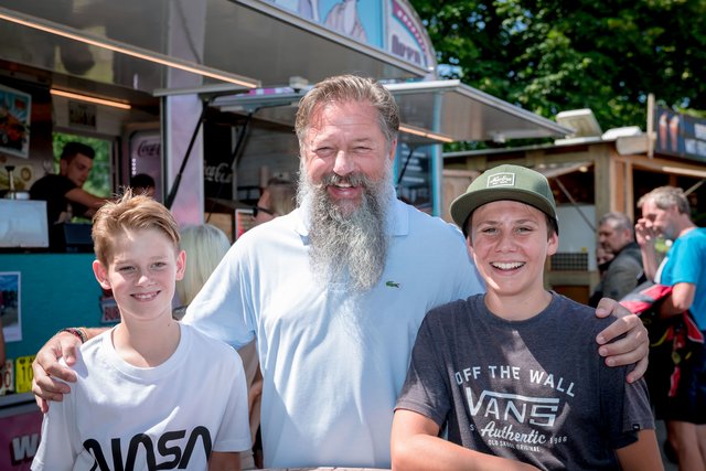Aus Arnoldstein dabei: Noah, Oliver und Alex