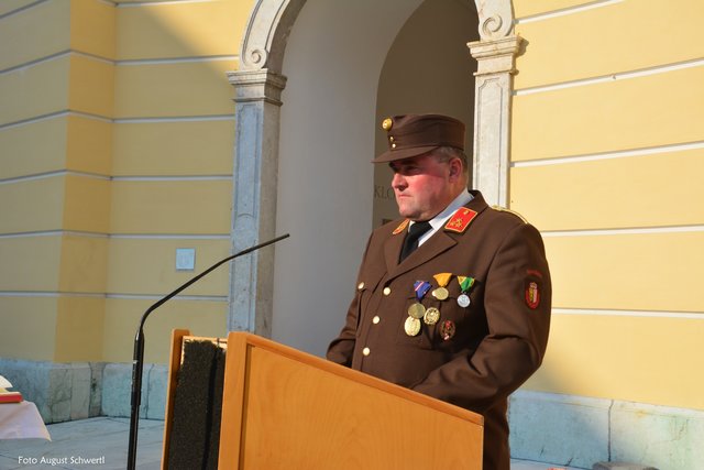 Matthias Döllerer Feuerwehrkommandant Mondsee | Foto: Foto August Schwertl
