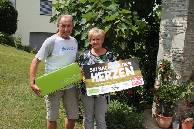Johann und Elfriede Lehenbauer aus Erla. | Foto: BRS/Losbichler