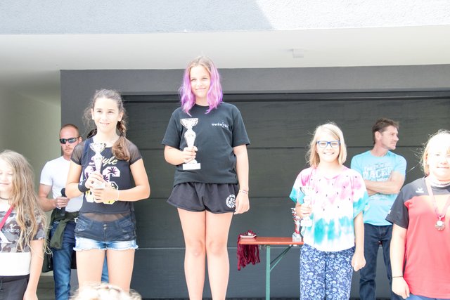 Zwei Mal Siegerin der Jugendklasse Lara Achenrainer