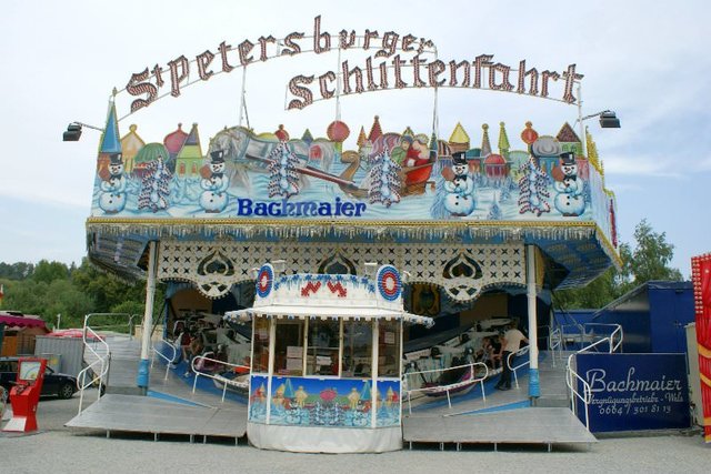 Die St. Petersburger Schlittenfahrt.