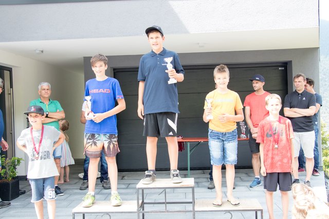 Zwei Mal Sieger der Jugendklasse Paul Kuen, Rang fünf und vier für Simon Saurer