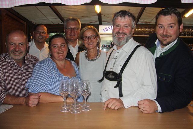 Josef Balber, Toni Rauscher, Elisabeth Kopp, Christoph Kainz, Johanna Mikl-Leitner, Ludwig Kopp, Johann Zöhling.