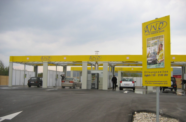 Die 2004 eröffnete Autowasch-Straße in der Mattersburger Straße in Eisenstadts feiert am 3. August Jubiläumsfeier