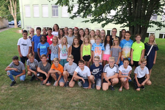 Die Schülerinnen und Schüler der NMS. | Foto: NMS Schärding