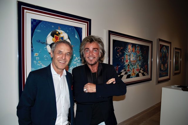 Auch Erfolgstrainer Marcel Koller war begeistert von Sanders Kunst. | Foto: Sander