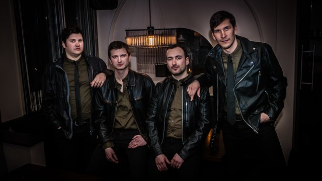 "Die Schickeria" mit Daniel Ofner, Lukas Maier, Michael Bencsics und Dominik Stumpfel