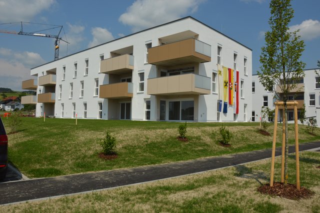 Am Standort Walding Ost ist neuer Wohnraum entstanden. 24 Wohnungen konnten an ihre Besitzer übergeben werden.