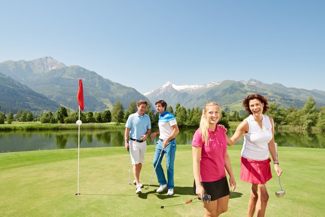 Golf-Schnuppern: von 10. bis 18. August für Kinder, Erwachsene, Familien, Senioren in vielen Salzburger Golfclubs. | Foto: GC Zell am See-Kaprun-Saalbach-Hinterglemm