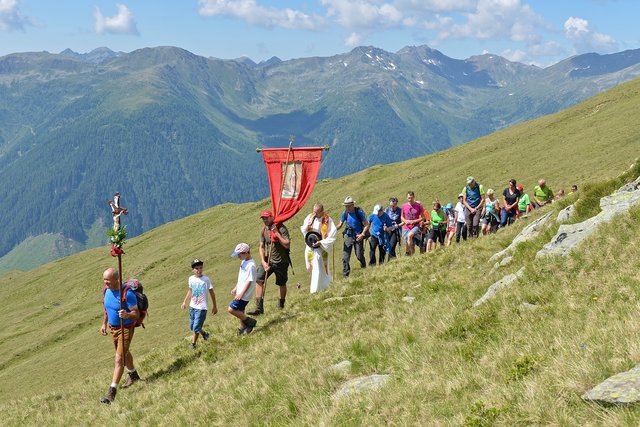 Gottesdienst ganz nah beim Herrn auf der Teuchelspitze | Foto: KK