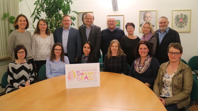 Das Kernteam der gemeindeübergreifenden Sommerbetreuung.  | Foto: Foto: Gemeinde Kleinzell 