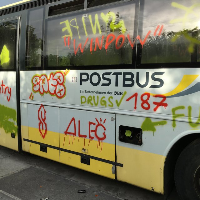 Defekter Postbus am ULSZ Rif | Foto: HKroBild