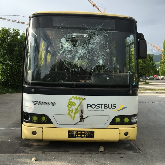 Defekter Postbus am ULSZ Rif | Foto: HKroBild