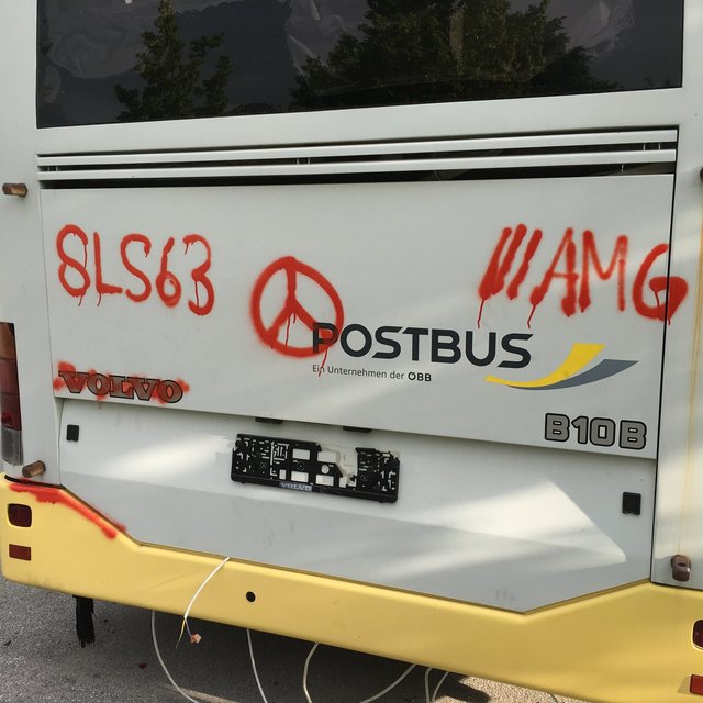 Defekter Postbus am ULSZ Rif | Foto: HKroBild