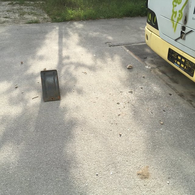 Defekter Postbus am ULSZ Rif | Foto: HKroBild