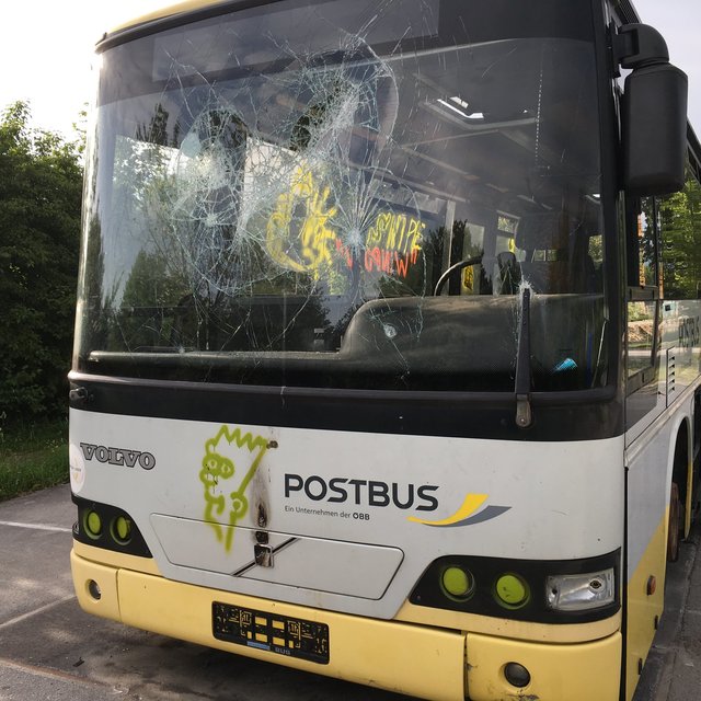 Defekter Postbus am ULSZ Rif | Foto: HKroBild