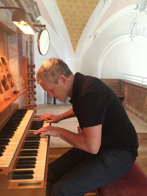 Gottfried Jaufenthaler komponierte ein wahres Orgel-Inferno für den großen Tiroler Autor. | Foto: privat