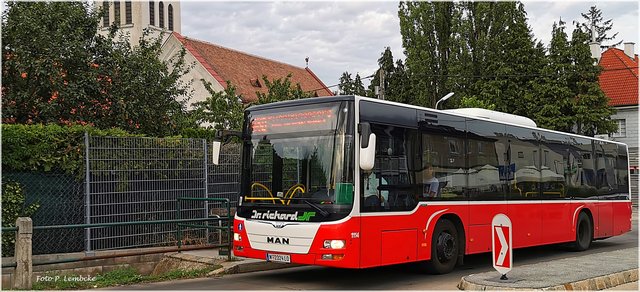 Linie 46B bei der Station Pönningerweg