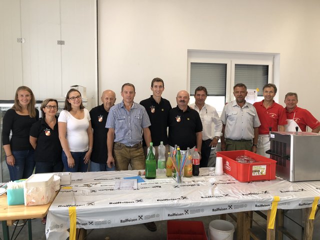 Die Feuerwehr St. Kathrein lud zum Frühschoppen.