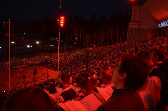 lettisches Liederfest in Riga | Foto: Schechtner
