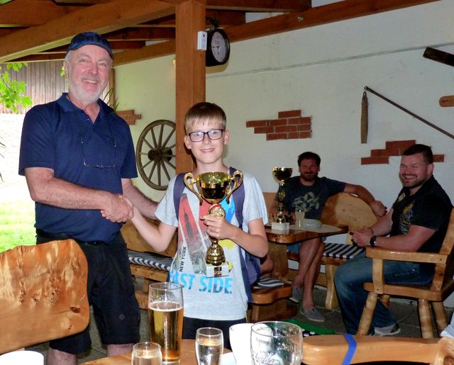 Gewinner des Jugendturnieres: Mario Edlbauer