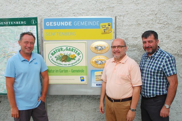 Senftenberg war Vorreiter im ökologischen Pflanzenschutz: Johannes Kubelka, Josef Ott, Josef Edlinger