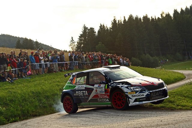 Mit Startnummer fünf auf Platz fünf: Keferböck/Minor. | Foto: Daniel Fessl