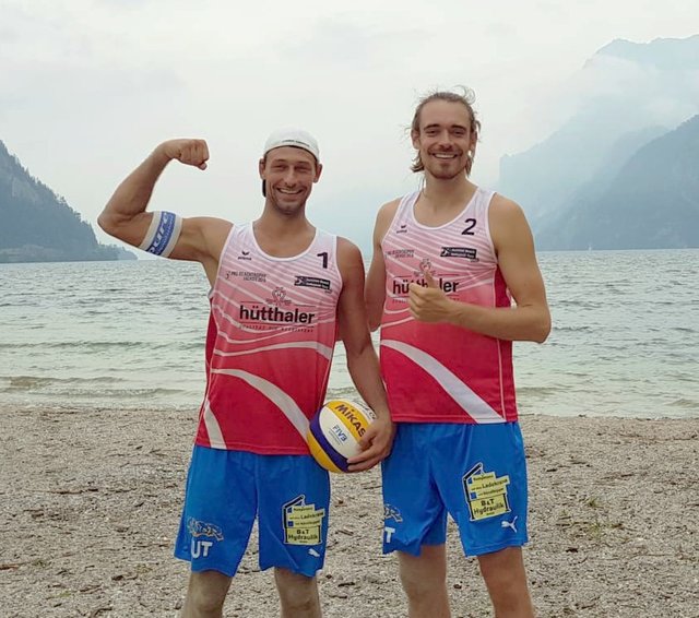 Auch in Ebensee stark unterwegs - Silber für Thomas Kunert(li.) und Daniel Müllner