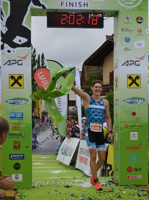 Triathlet Lukas Pertl ist frischgebackener Vizestaatsmeister. | Foto: Foto: Pertl