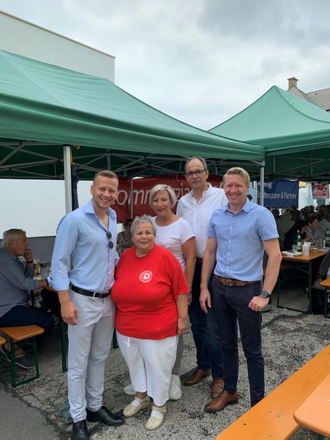 PVÖ Obfrau Gerti Handler freute sich über den Besuch der SPÖ. | Foto: SPÖ MA