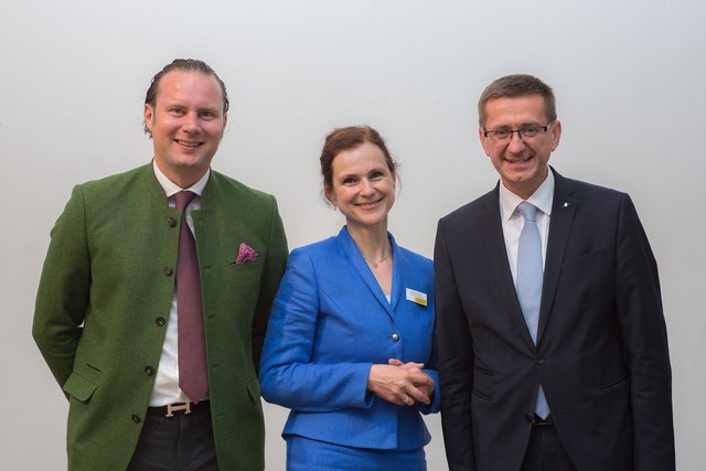 Andreas Aichinger, Angelina Eggl und Markus Achleitner blicken positiv in die Zukunft.