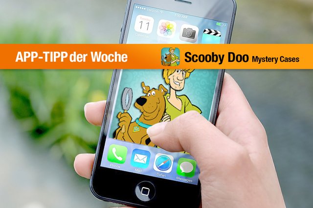 APP-Tipp der Woche: Scooby Doo Mystery Cases ist ein Abendteuerspiel bei dem in mehr als 45 Leveln kleine Minispiele gespielt und so mysteriöse Fälle gelöst werden.