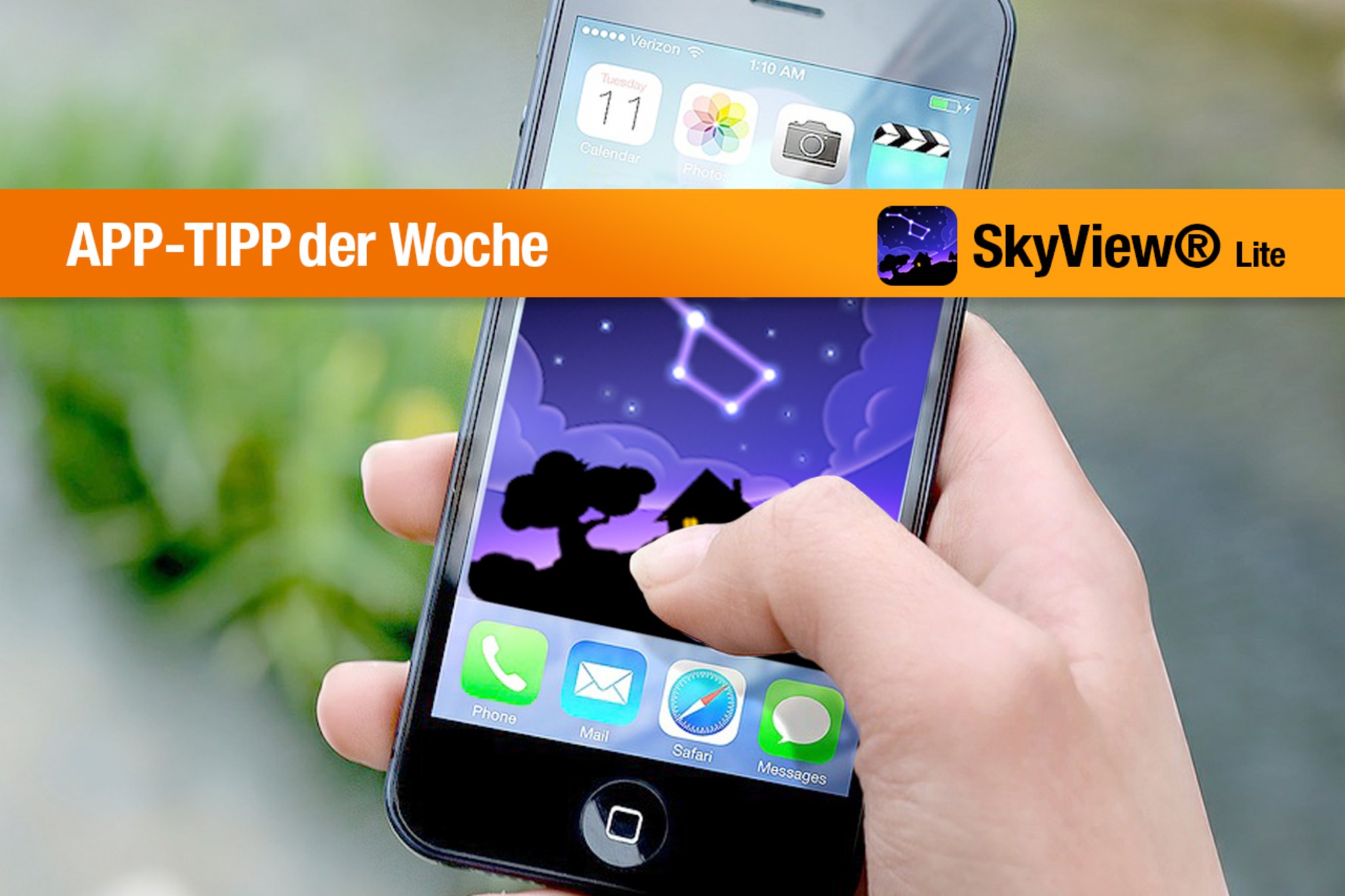 AppTipp SkyView® Lite Was ist los am Sternenhimmel? Tirol