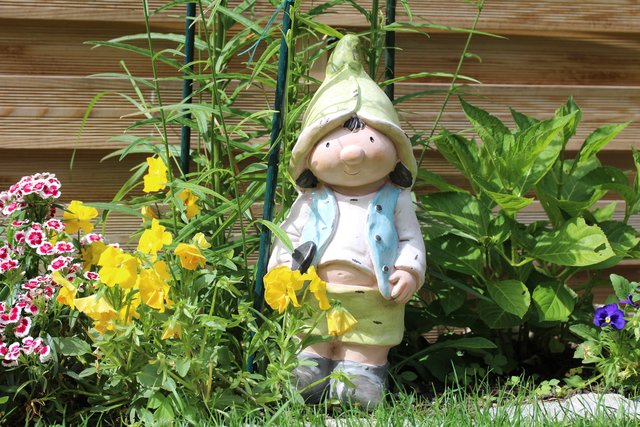 Gestatten ich bin in "Luise" und steh in Lisi`s Schrebergarten...