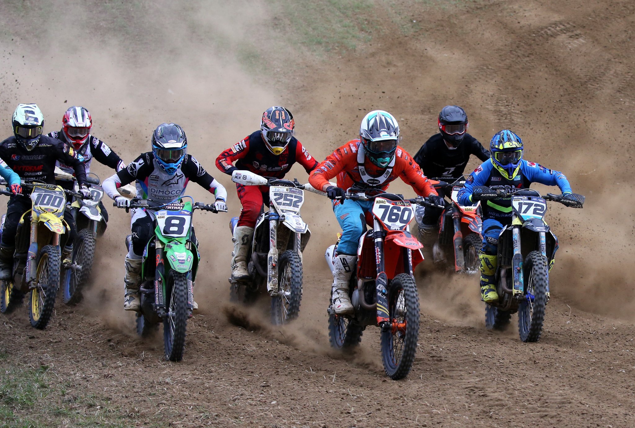 Motocross-Staatsmeisterschaft am GÜPL: Die besten Fahrer am Startgatter - Ried