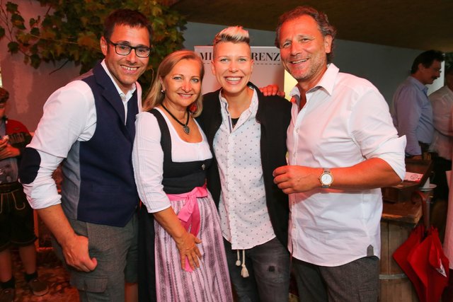 Johannes Steiner, Ulrike Rabmer-Koller, Virginia Ernst und Rudolf Melzer | Foto: Melzer PR