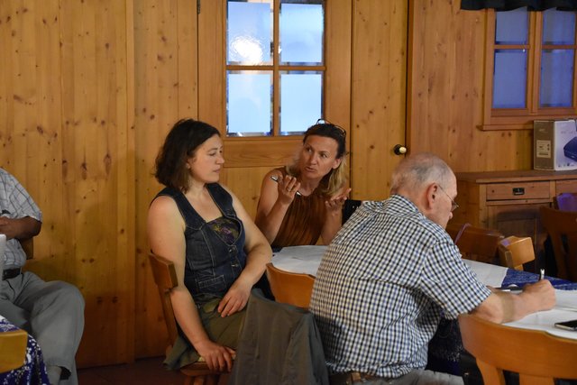 Auch Bettina Zentgraf war als Vertreterin der Gemeinde Mörbisch bei dem Gespräch dabei. | Foto: Angelika Illedits