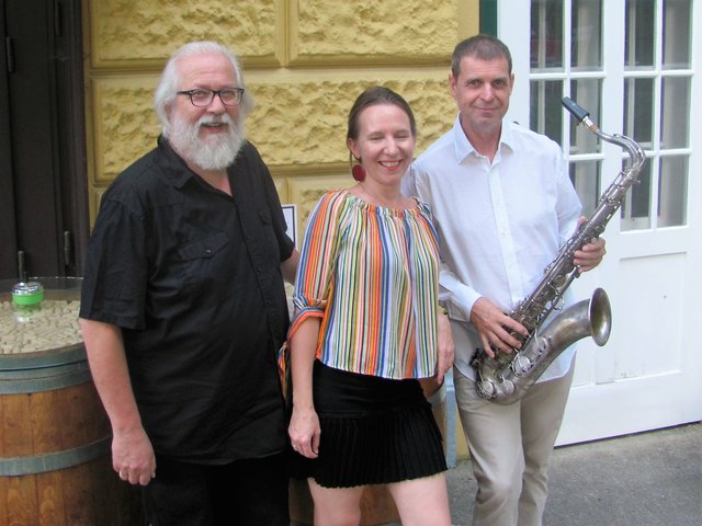 Hans Czettel (l.) und Manfred Spies wurden von Silvana Mock virtuos unterstützt. | Foto: Hans Weghofer/Schwarzataler