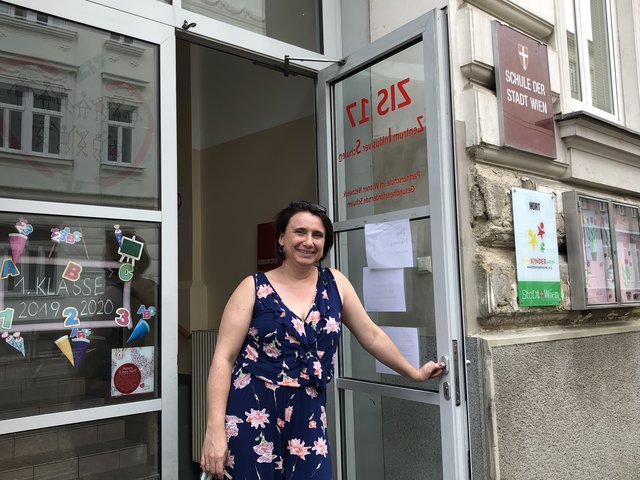 Petra Bauer ist Schulleiterin am Zentrum inklusiver Schulen (ZIS 17) in Hernals. | Foto: Michael J. Payer