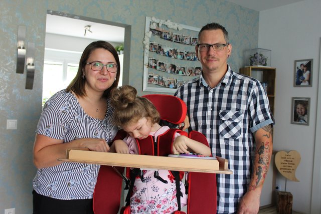 Karolin, Hanna und Matthias Schreyer.
