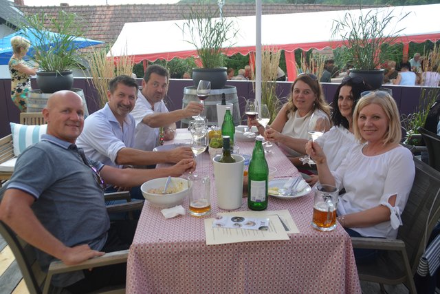 Dreimal "Silberne Hochzeit" wurde gemeinsam gefeiert.