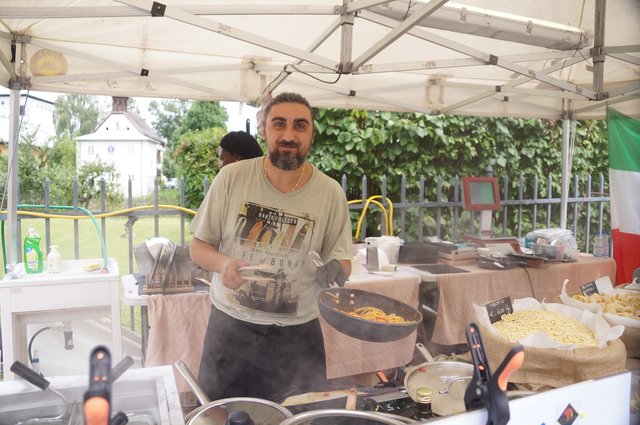 Bei Andrea Gastaldi gibt es "Pasta to go". 