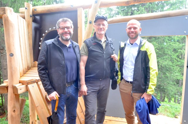 regio3-Vertreter: Stefan Jöchl, Sebastian Eder, Stefan Niedermoser. | Foto: Kogler
