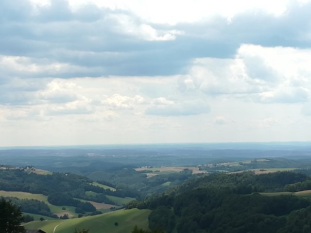 Blick Richtung Oberwart und Schmidrait