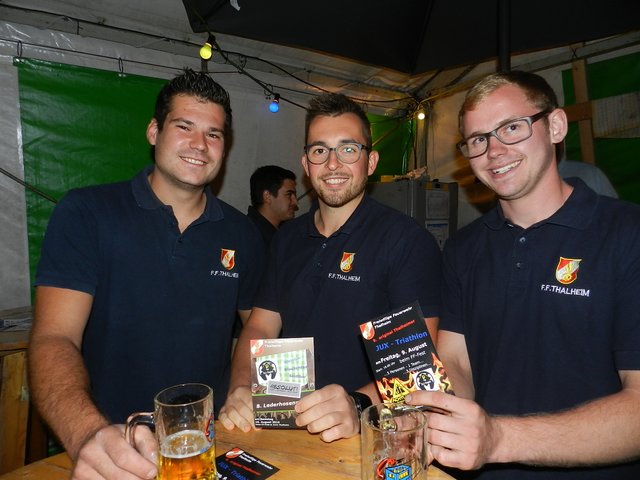 Spangel Andreas, Patrick Eigner, Lukas Habersatter
Waren von der  Feuerwehr Thalheim auf Besuch bei der Feuerwehr kasten