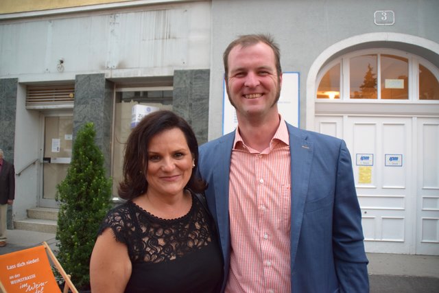 KEM10-Managerin Karin Schneider und LEADER-Geschäftsführer Günther Laister.