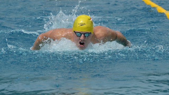 Sebastian Steffan auf der Delfinstrecke. | Foto: Manfred Hirsch